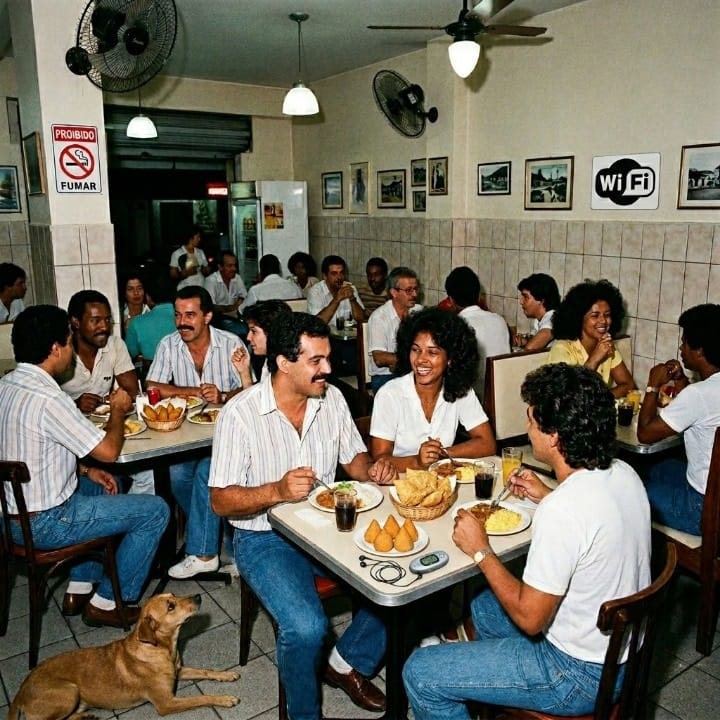 Desafio do Intruso Lanchonete Anos 80