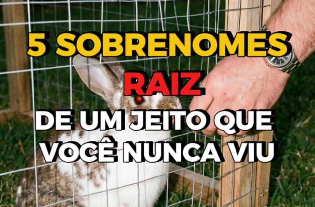 Cinco sobrenomes raiz